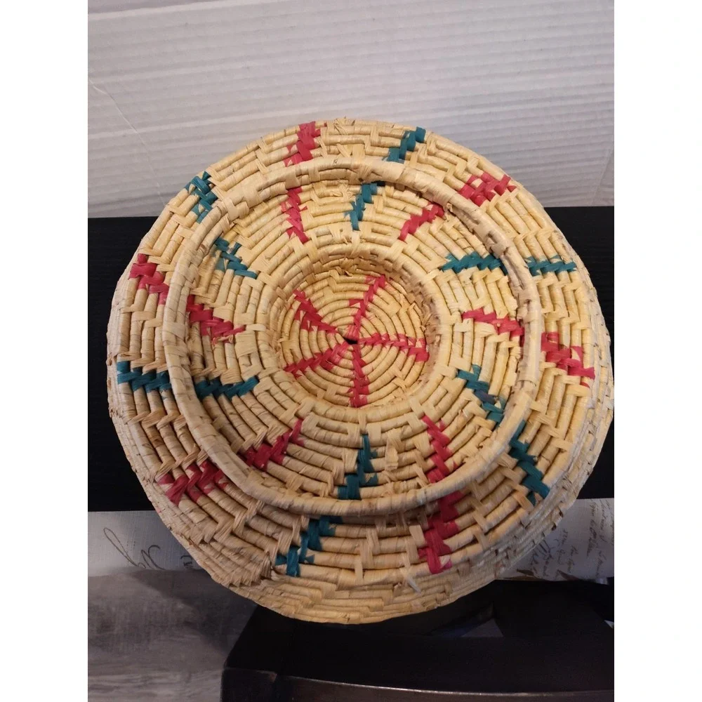 Vintage Avon Wicker Lazy Susan 12